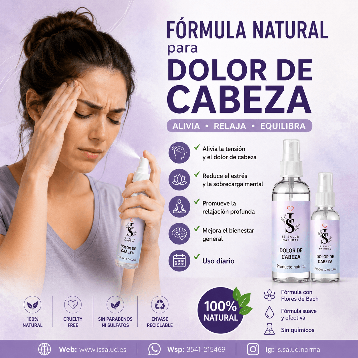13- Dolor de Cabeza - Spray