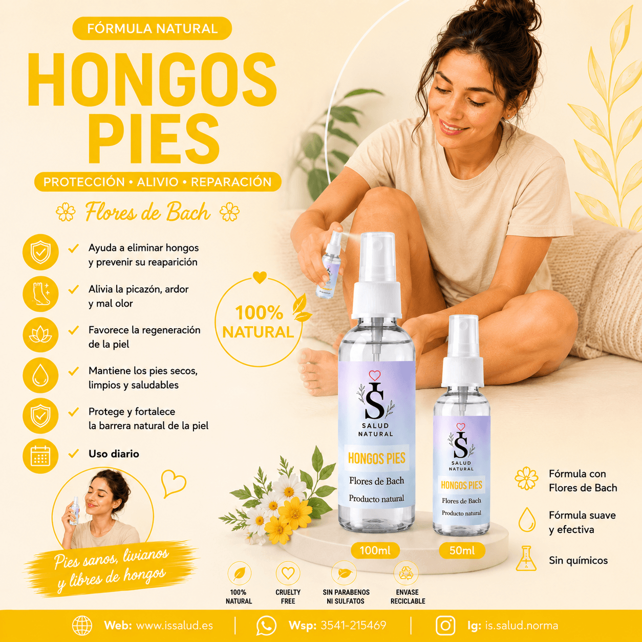 21- Hongos Pies · Spray