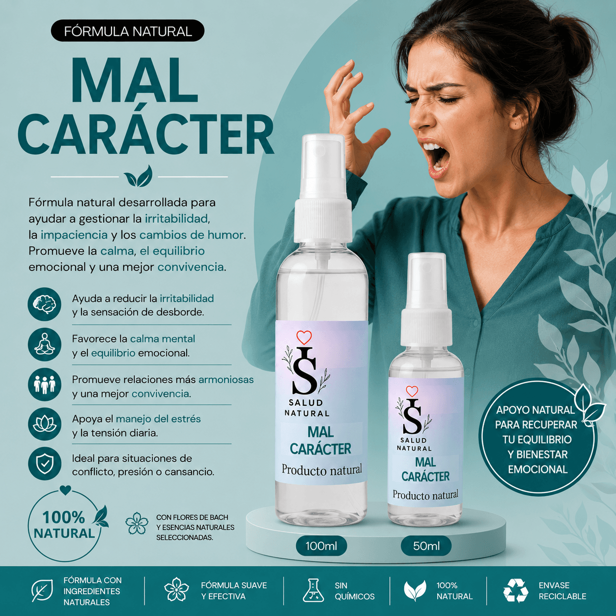 25- Mal Carácter · Spray
