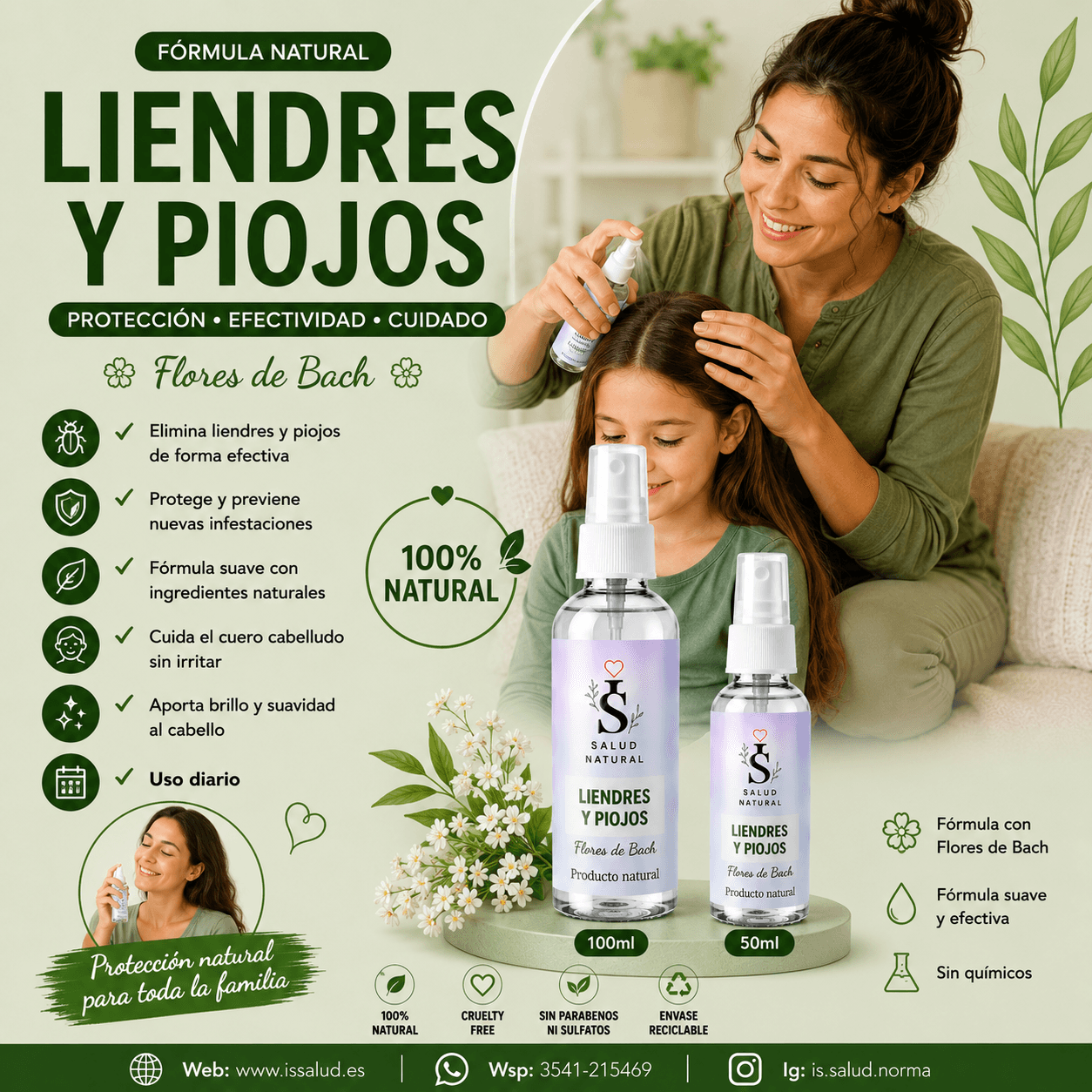 23- Liendres y Piojos · Spray