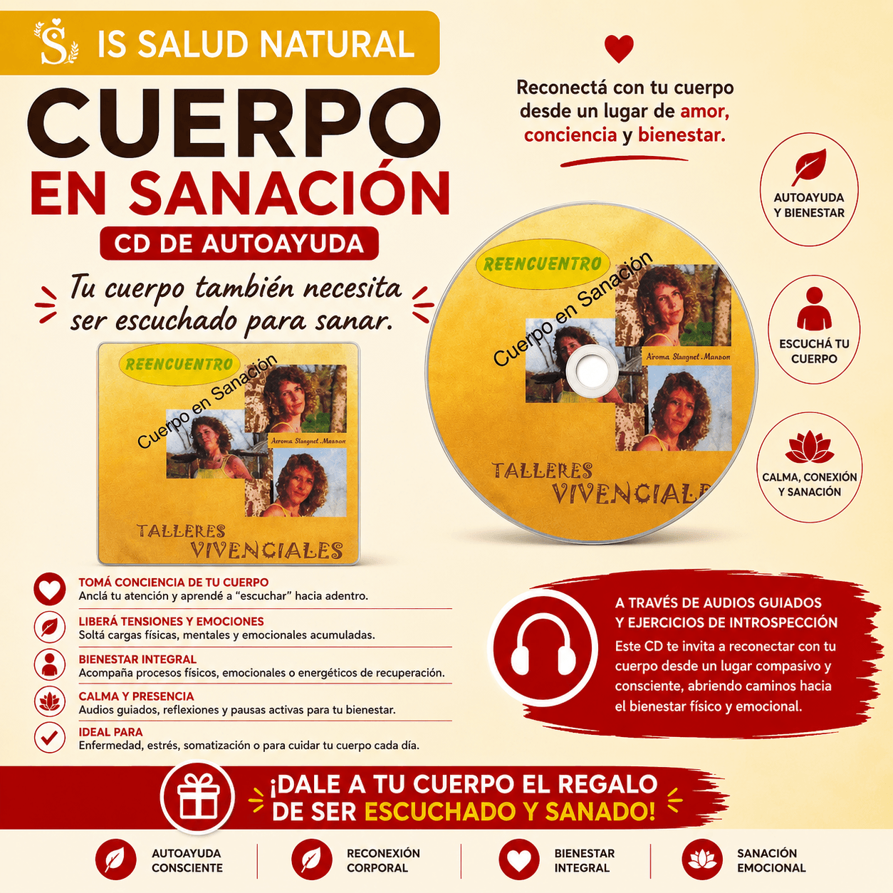 CD Autoayuda - Cuerpo en Sanación